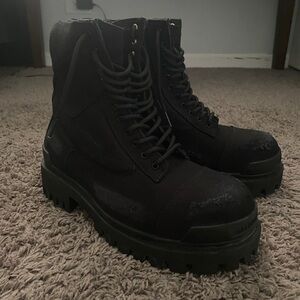 Balenciaga Distressed Strike Boots